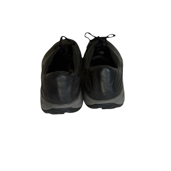 KEEN Women’s Black Leather Lace Up Casual Shoes EU 40 US 9.5 Comfort Walking - Picture 4 of 8